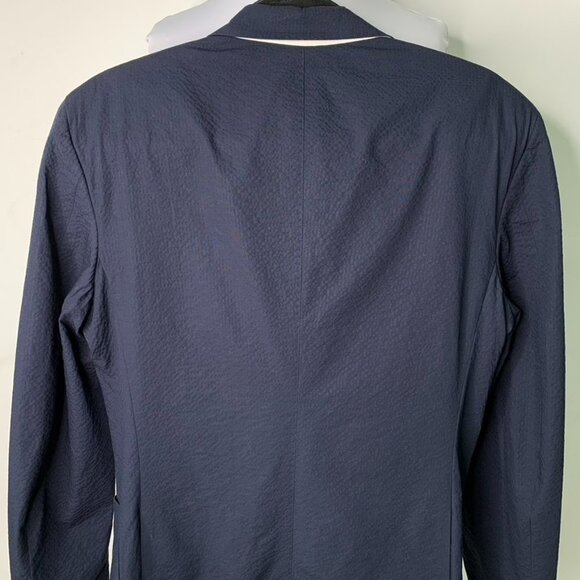 Alessandro Cantarelli Men's Blue Cotton Blend 3 Button Blazer Jacket Size 48 - Picture 9 of 13